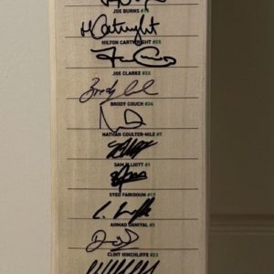 Cricket Bat signed by Melbourne Stars BBL11